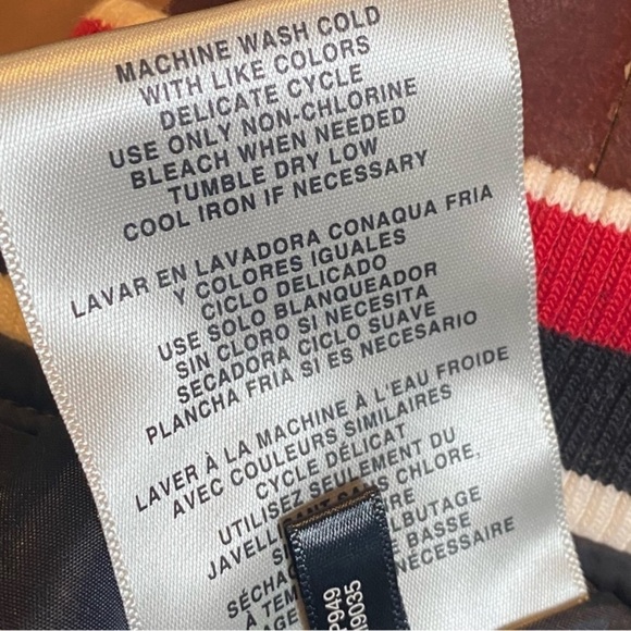 LEVI'S Colorblock Bomber Jacket - Picture 10 of 10